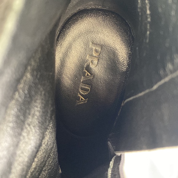 PRADA Suede Ankle Boots - Picture 6 of 11